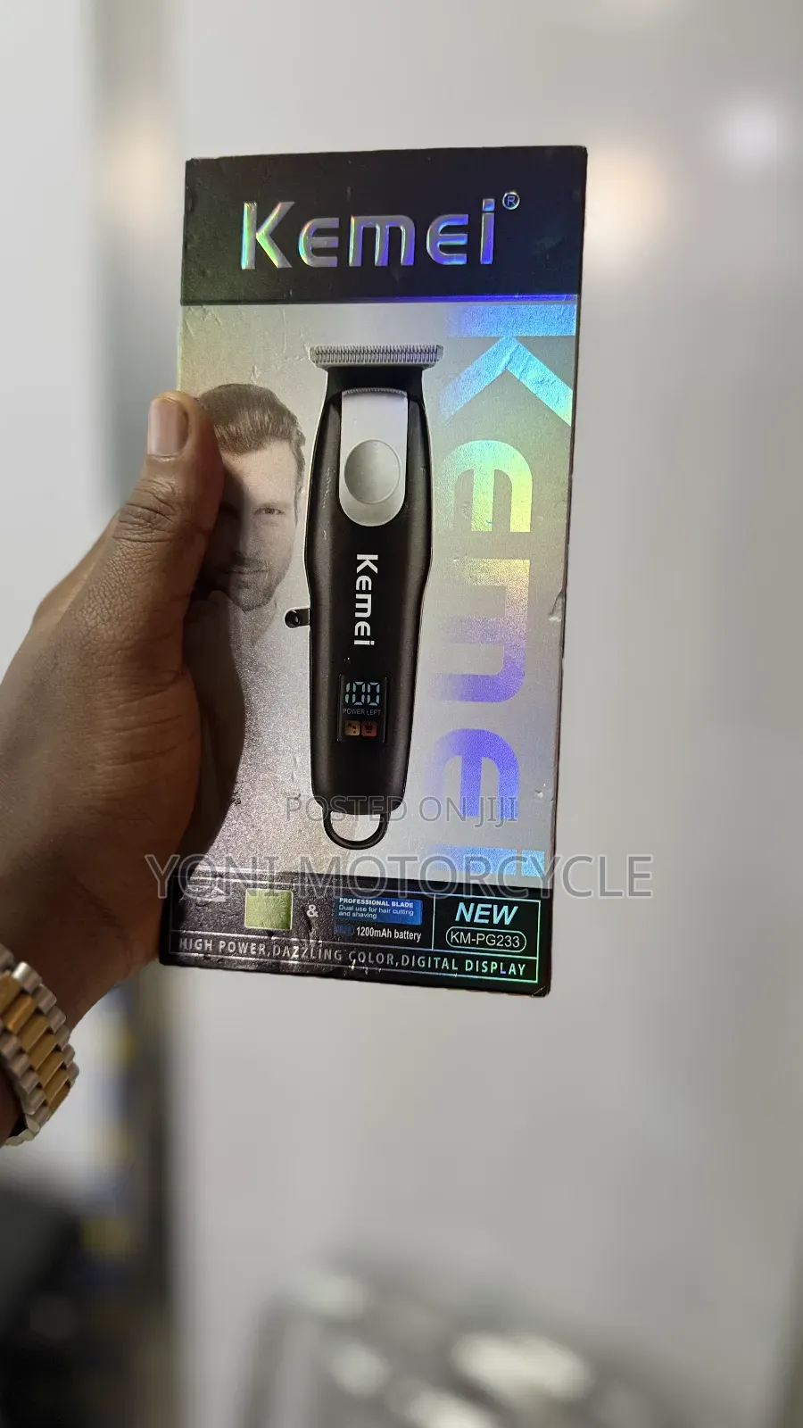Kemei Rechargeable