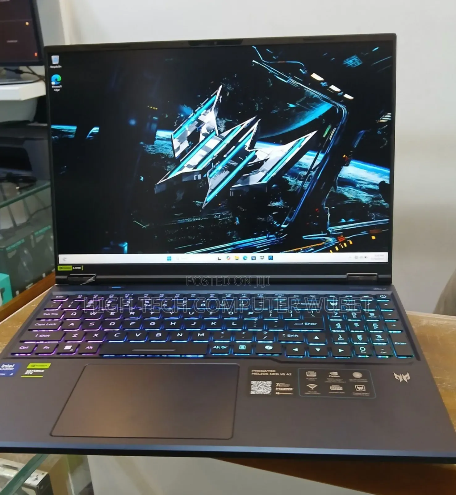 New Laptop Acer Predator Helios Neo 16 32GB Intel Core Ultra 9 SSD 1T