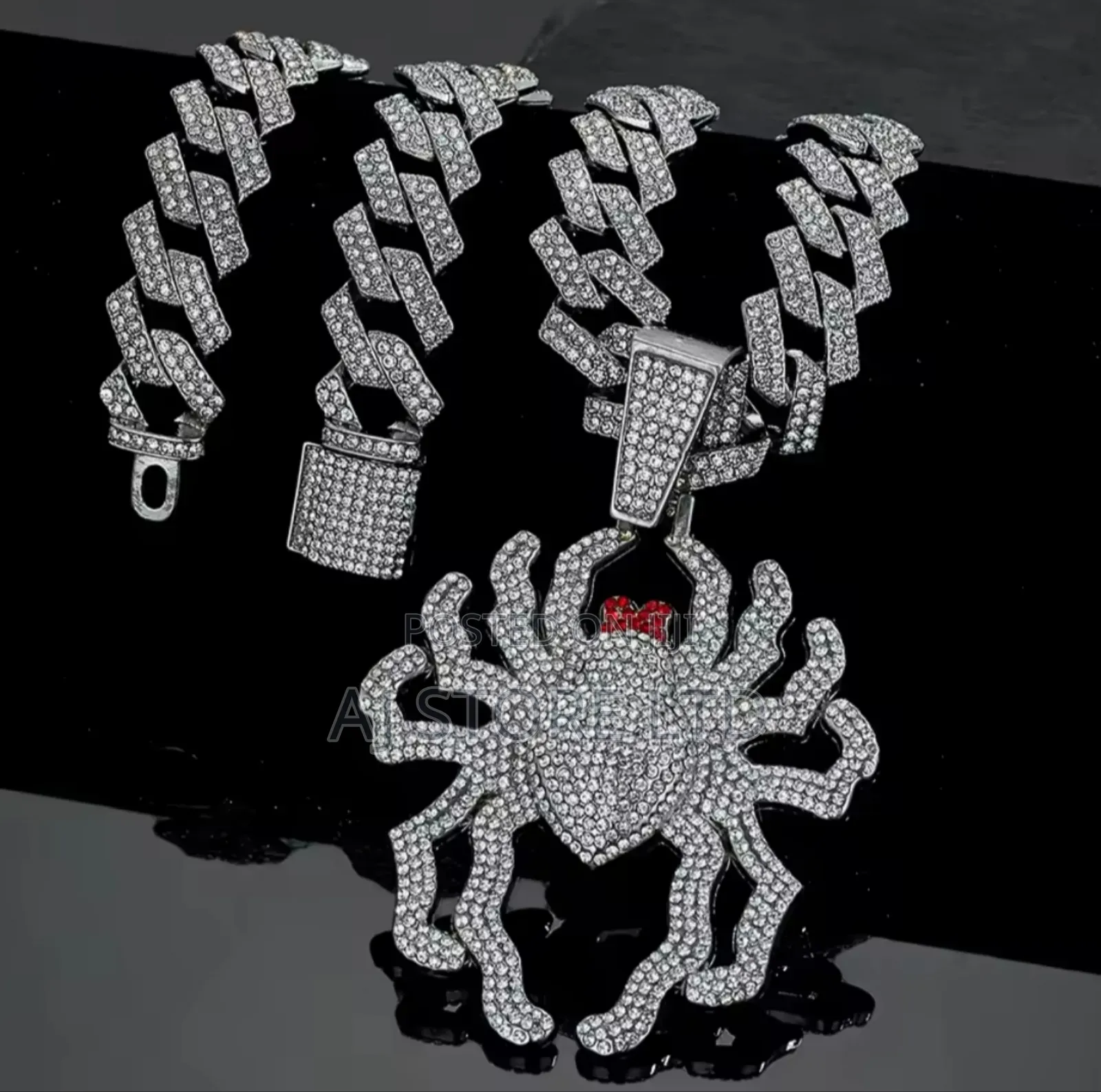 Red Eye Spider Chain