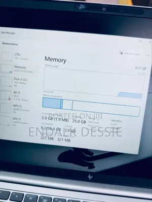 New Laptop HP 32GB Intel Core I7 SSD 512GB