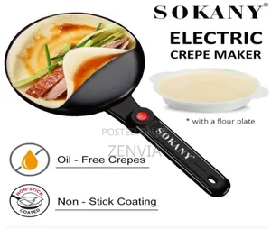 Photo - Sokany Electric Crepe Maker /Free Delivery/