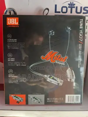 JBL Tune Yg07 Neckband Wireless Earbuds.