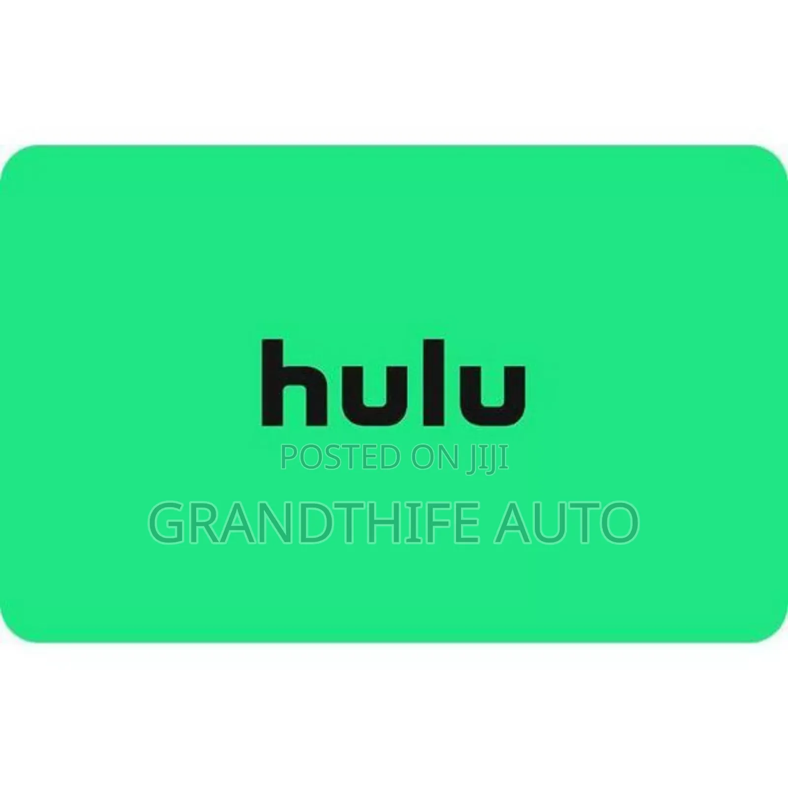 Hulu Gift Card