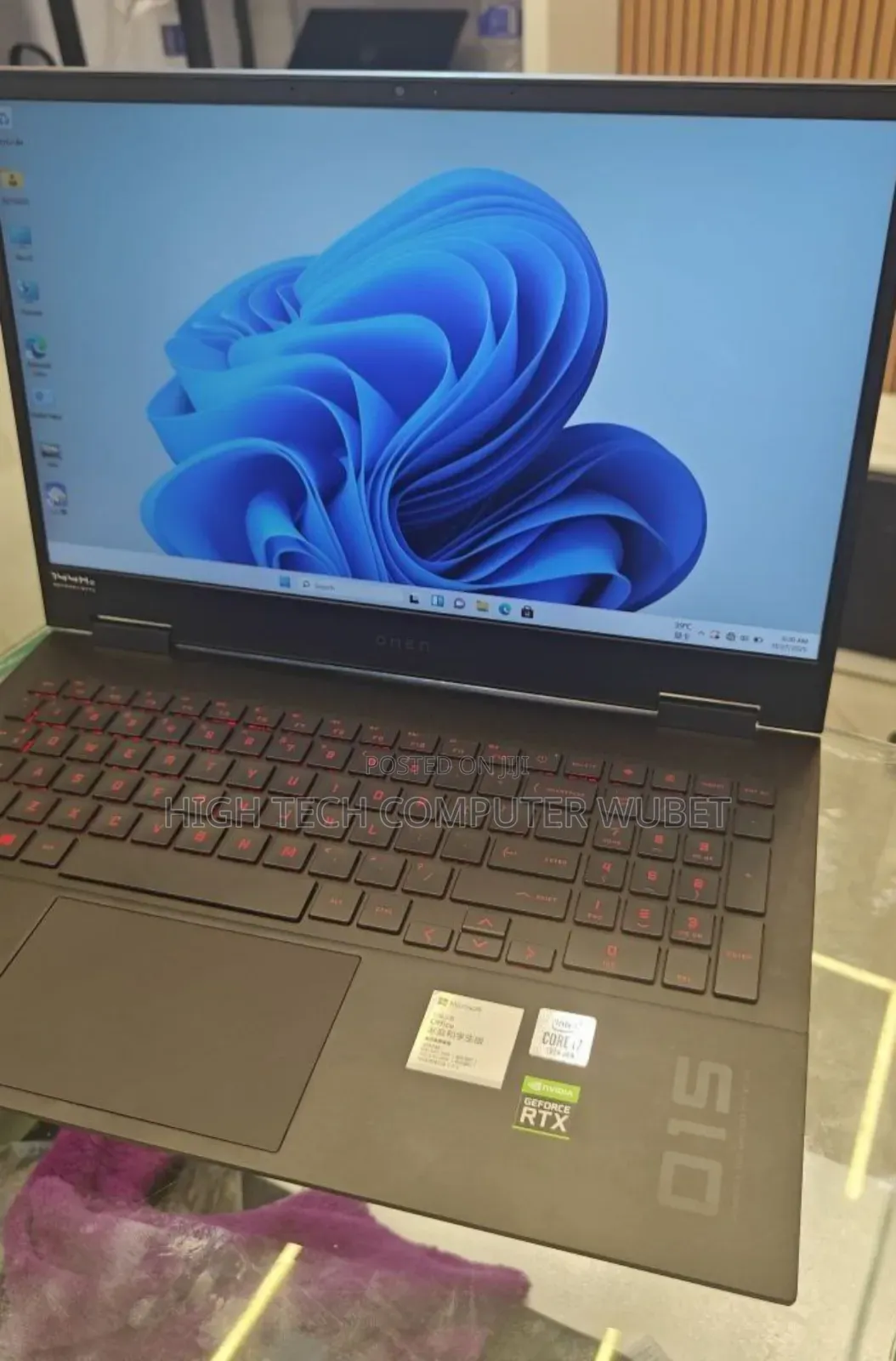 New Laptop HP Omen 15 16GB Intel Core I7 SSD 1T