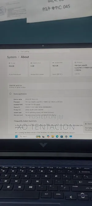 New Laptop HP Victus 16 16GB Intel Core I7 SSD 1T