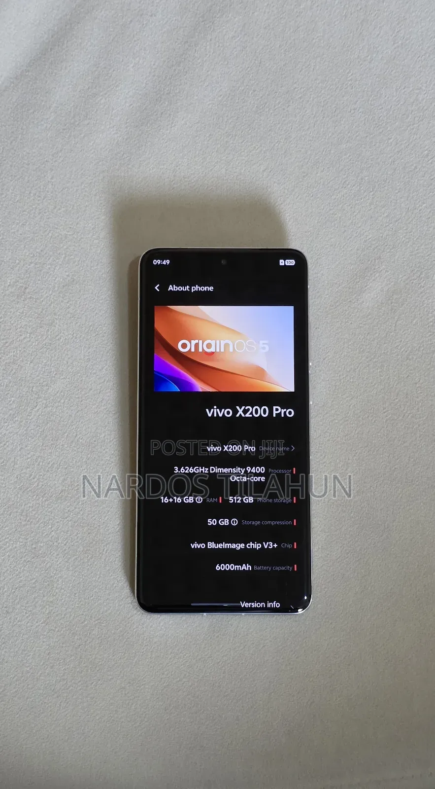 Vivo X200 Pro 512 GB Silver