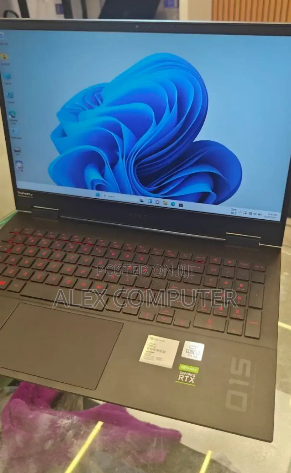 New Laptop HP Omen 15 16GB Intel Core I7 SSD 1T