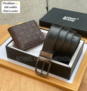 Wallet and Belt Brand's 
 New Arrival 
*✓ _Belt + Wallet_*
*✓