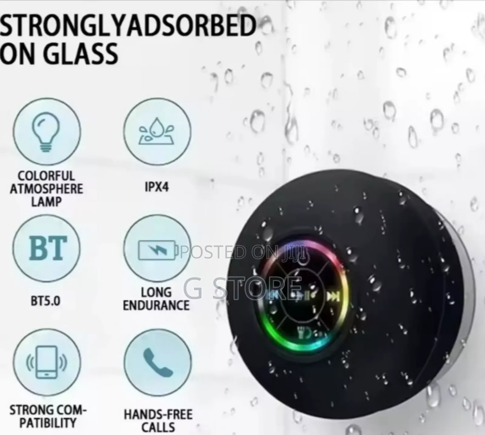 Speaker Waterproof for Shower