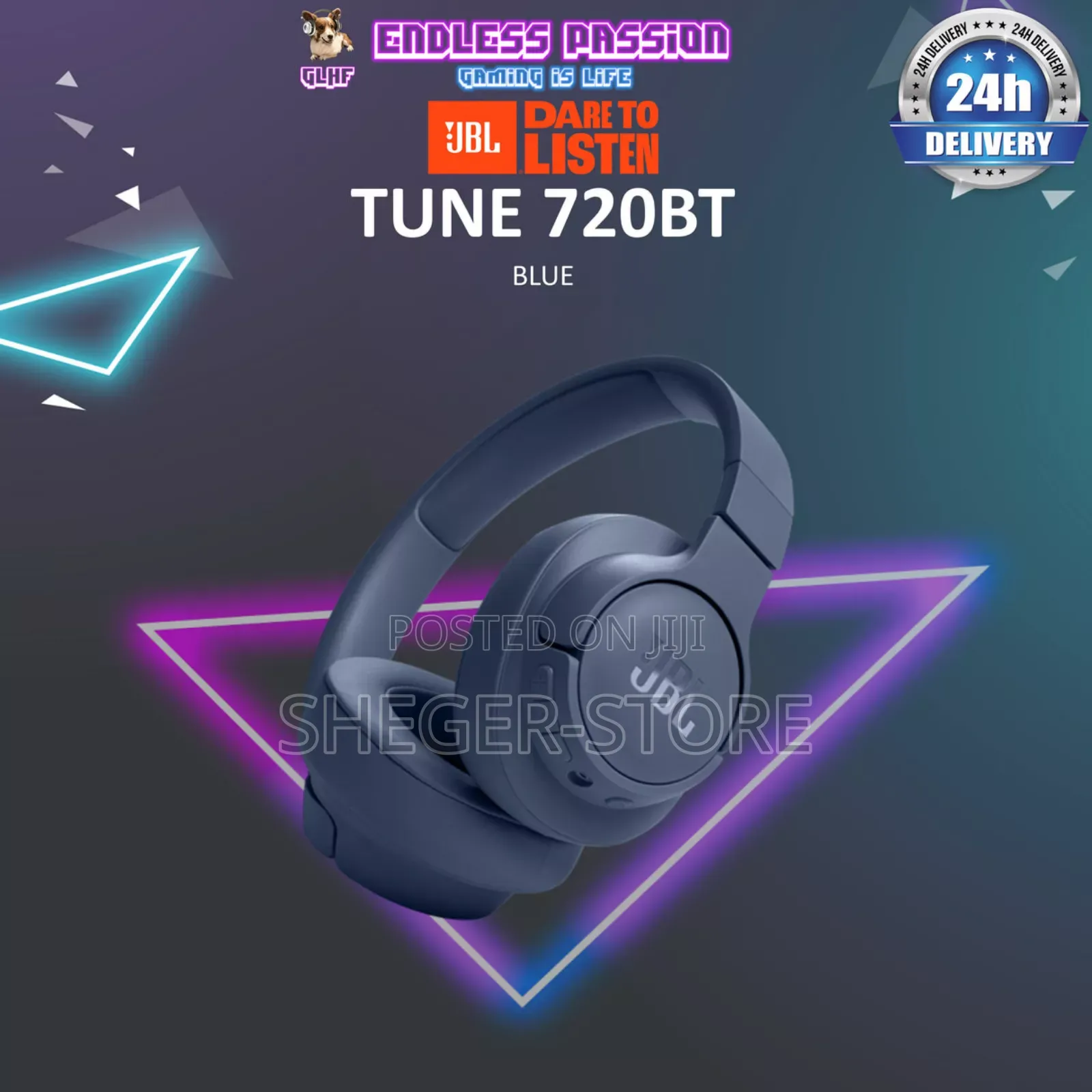 Orginal Jbl Headphones 720bth (76hrs)