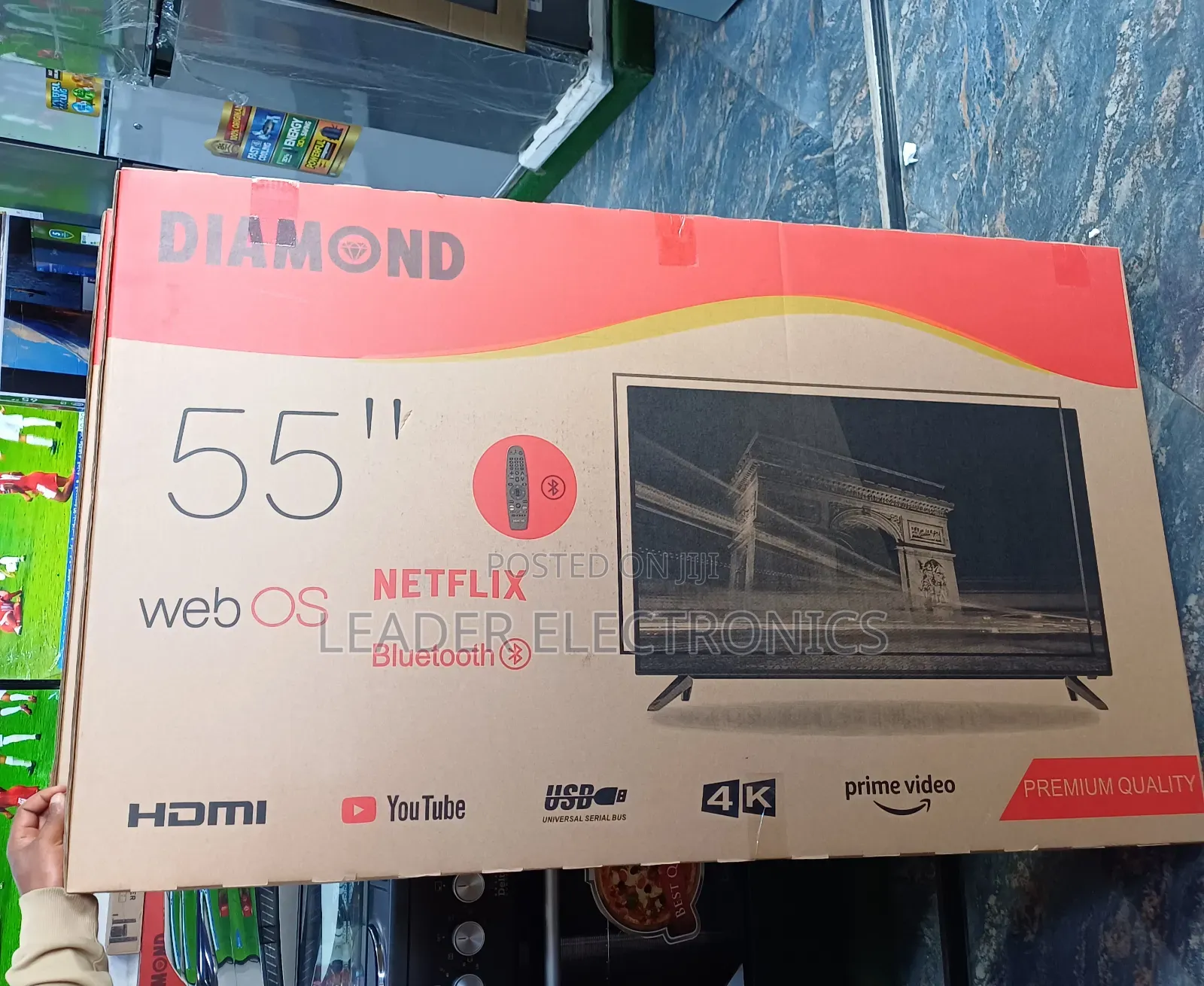 “Diamond 55'' 2025 – Crystal-Clear Picture, Premium Design