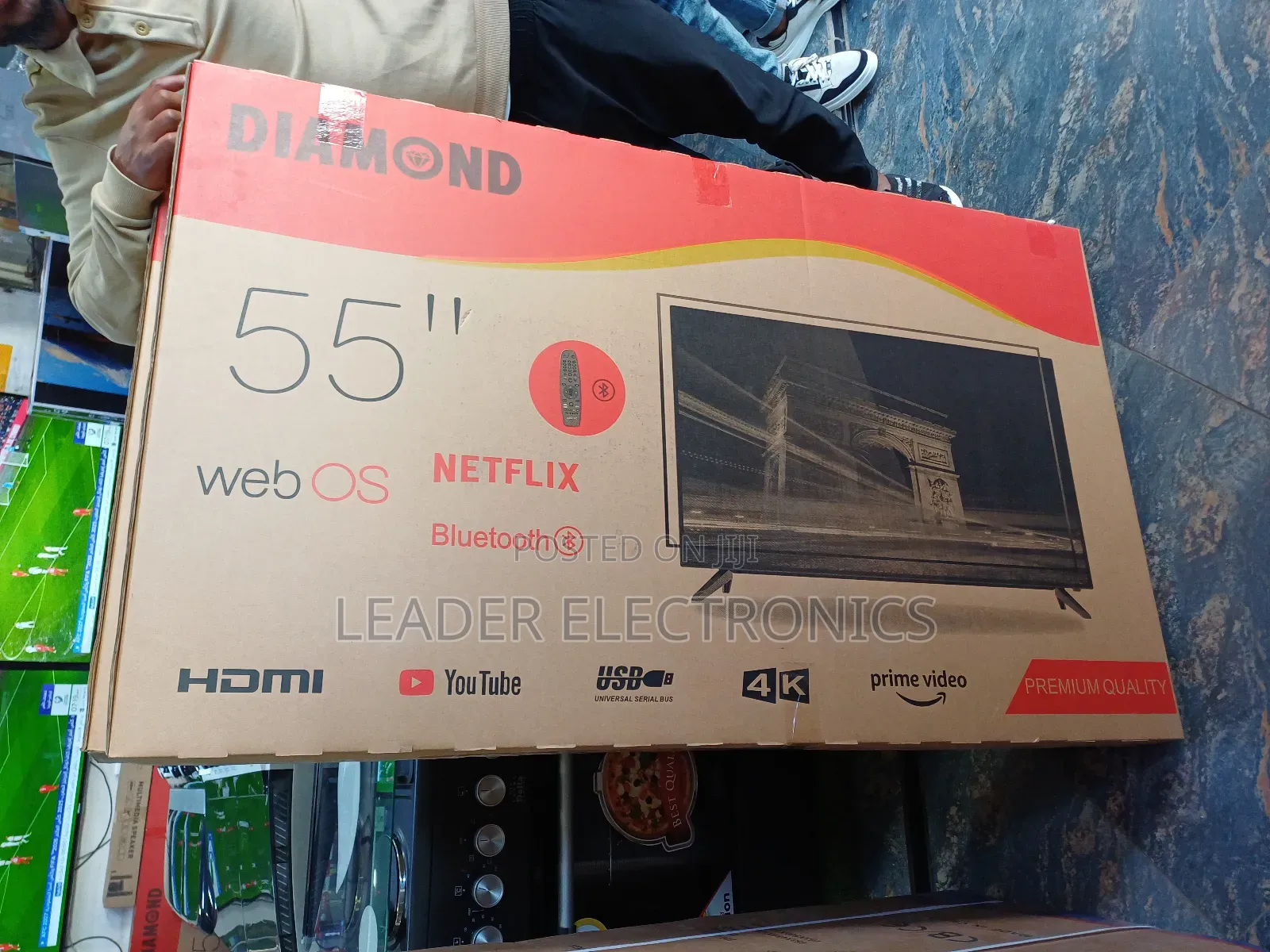 “Diamond 55'' 2025 – Crystal-Clear Picture, Premium Design