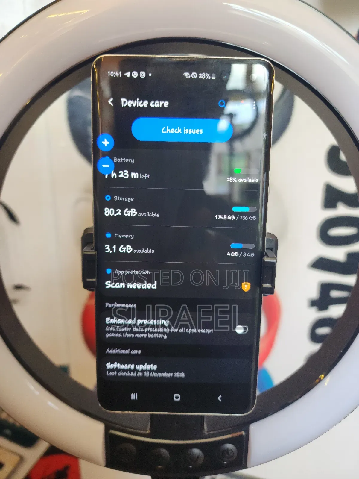 Samsung Galaxy S10 5G 256 GB Silver