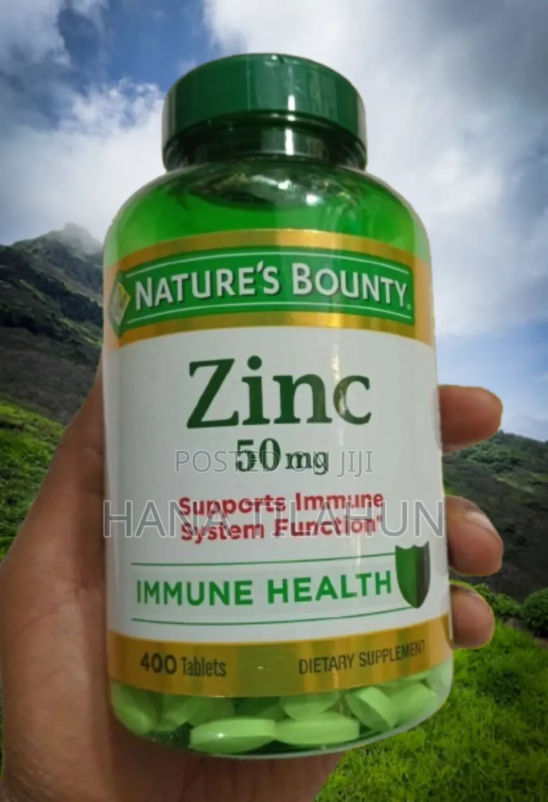 Natural's Bounty Zinc 50gm Dietary Supplement