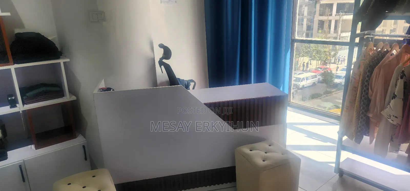 Allmenclothesandshelf