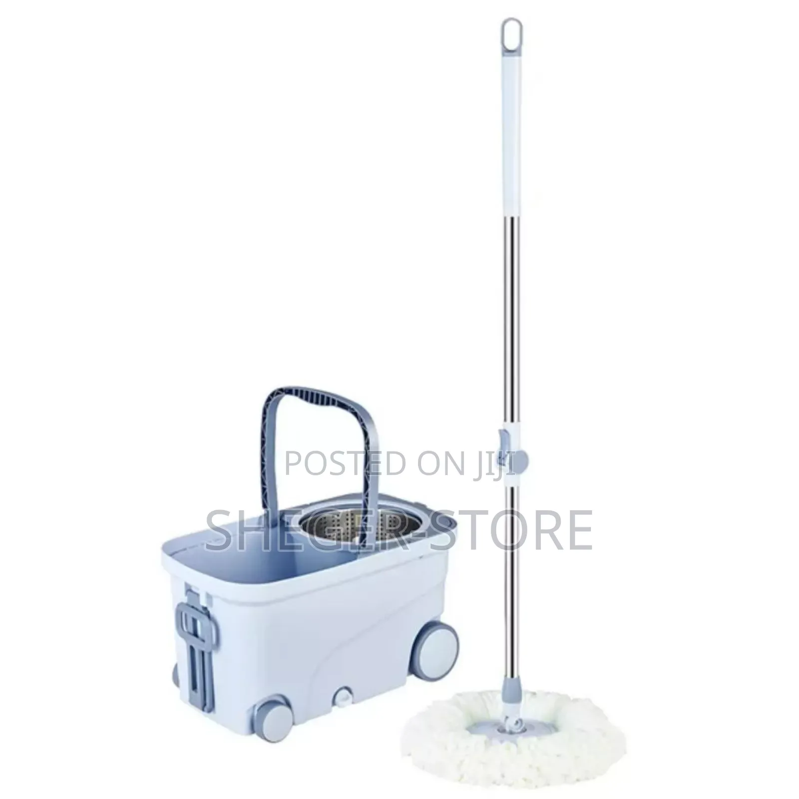 Spin Mop 360° With 4 Wheel
( የቤት መወልወያ, 360 ° በመሽከርከር ይጨምቃል)