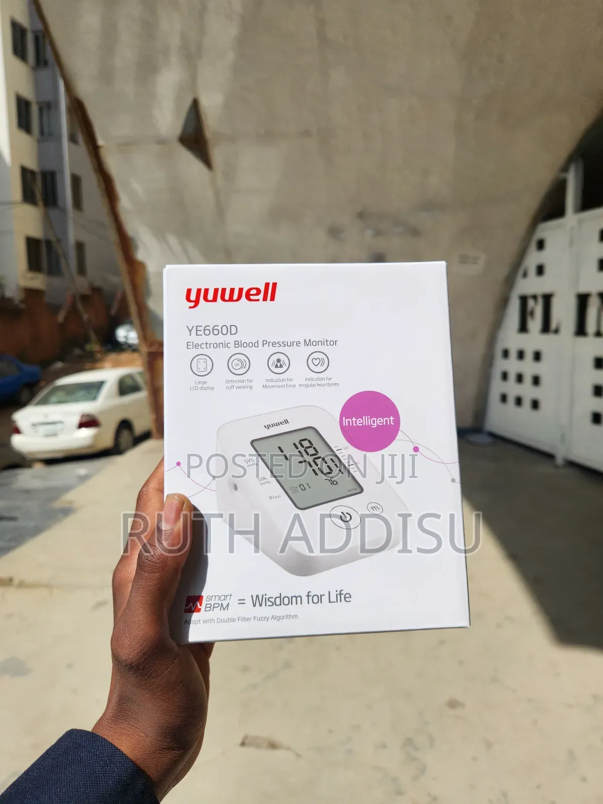 Yuwel Model Ye660d Blood Pressure Monitor鳵不blood Pressuer Monitor