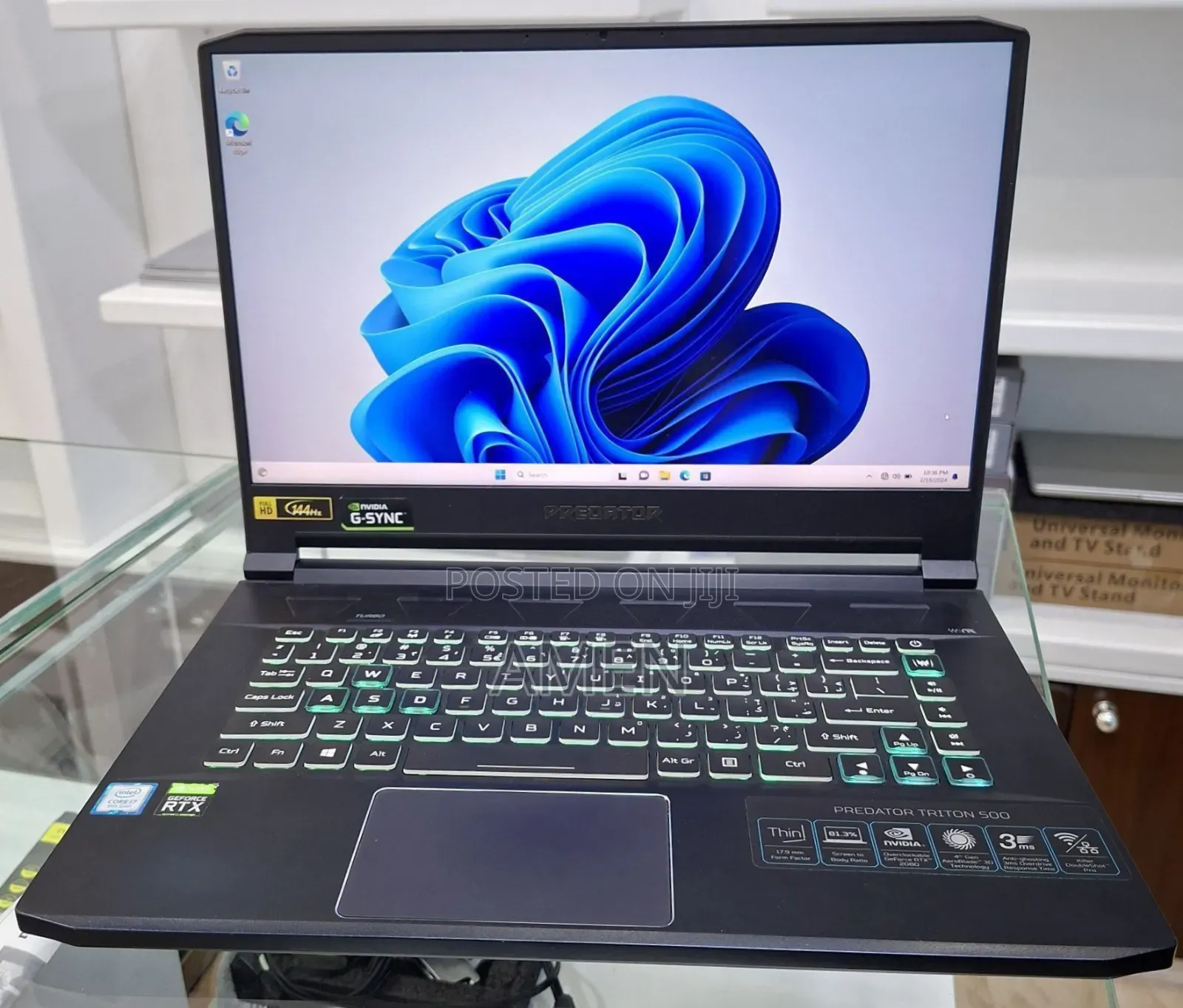 New Laptop Acer Predator 15 16GB Intel Core I7 SSD 1T