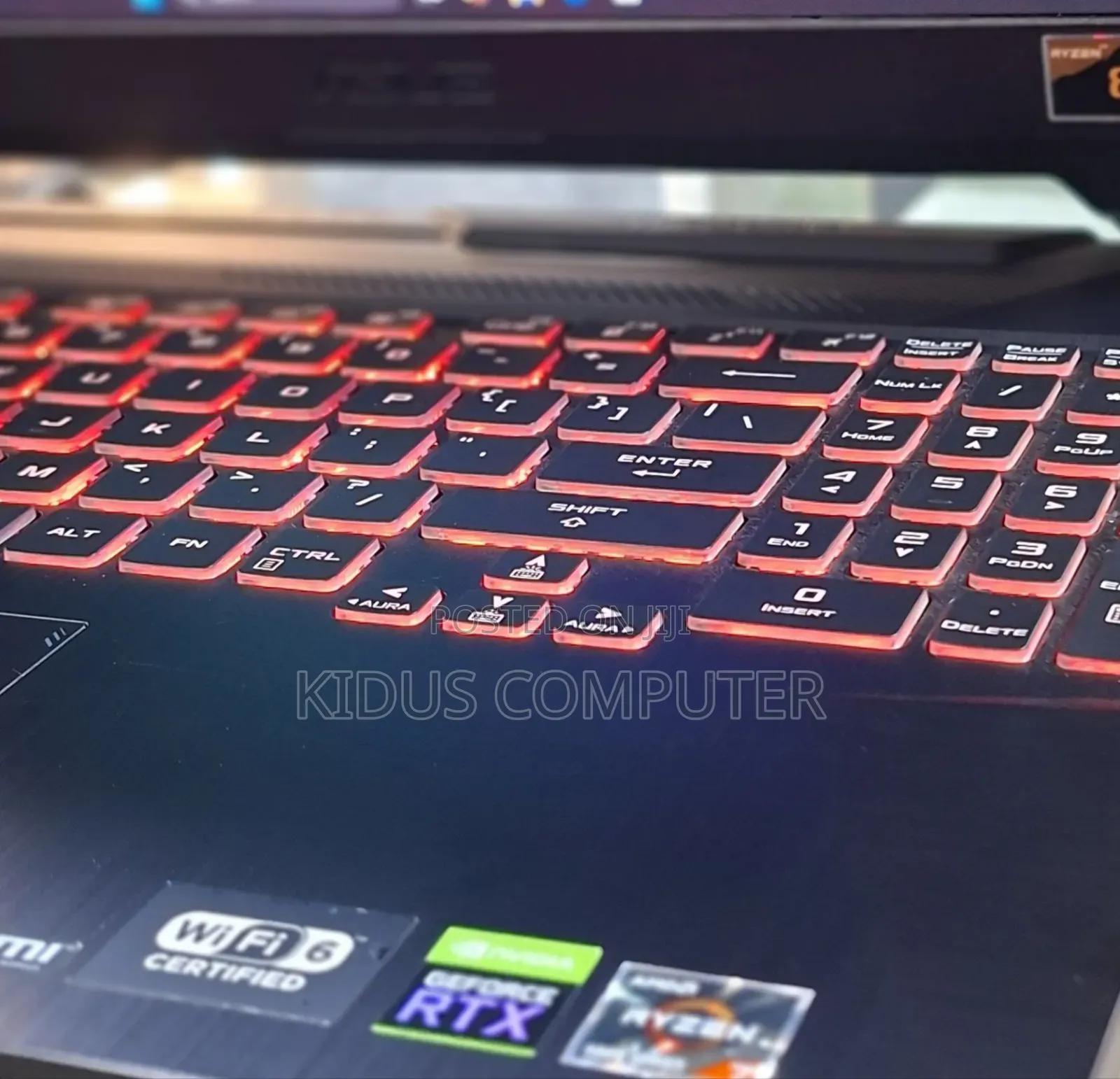 New Laptop Asus TUF Gaming A15 16GB AMD Ryzen 7 SSD 512GB