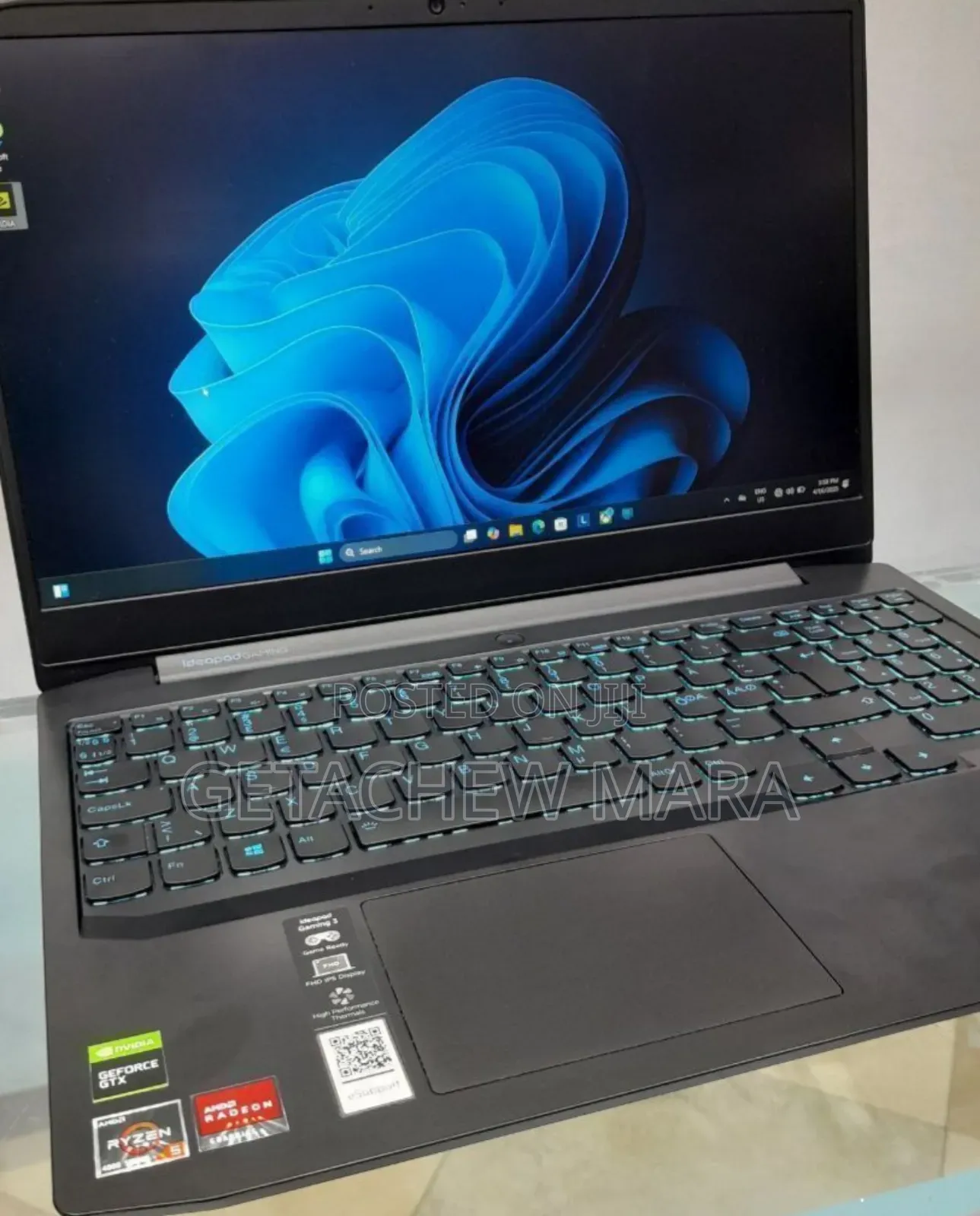 New Laptop Lenovo Ideapad 3 16GB AMD Ryzen 5 SSD 256GB