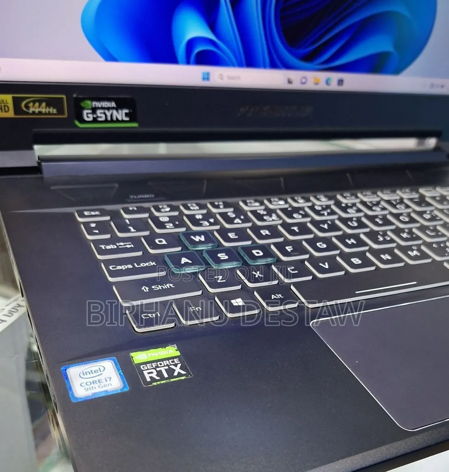 New Laptop Acer Predator 15 16GB Intel Core I7 SSD 1T