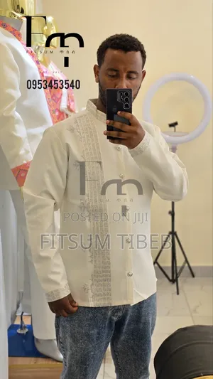 Photo - የወንድ የቁርባን ልብስ ከነ ነጠላ