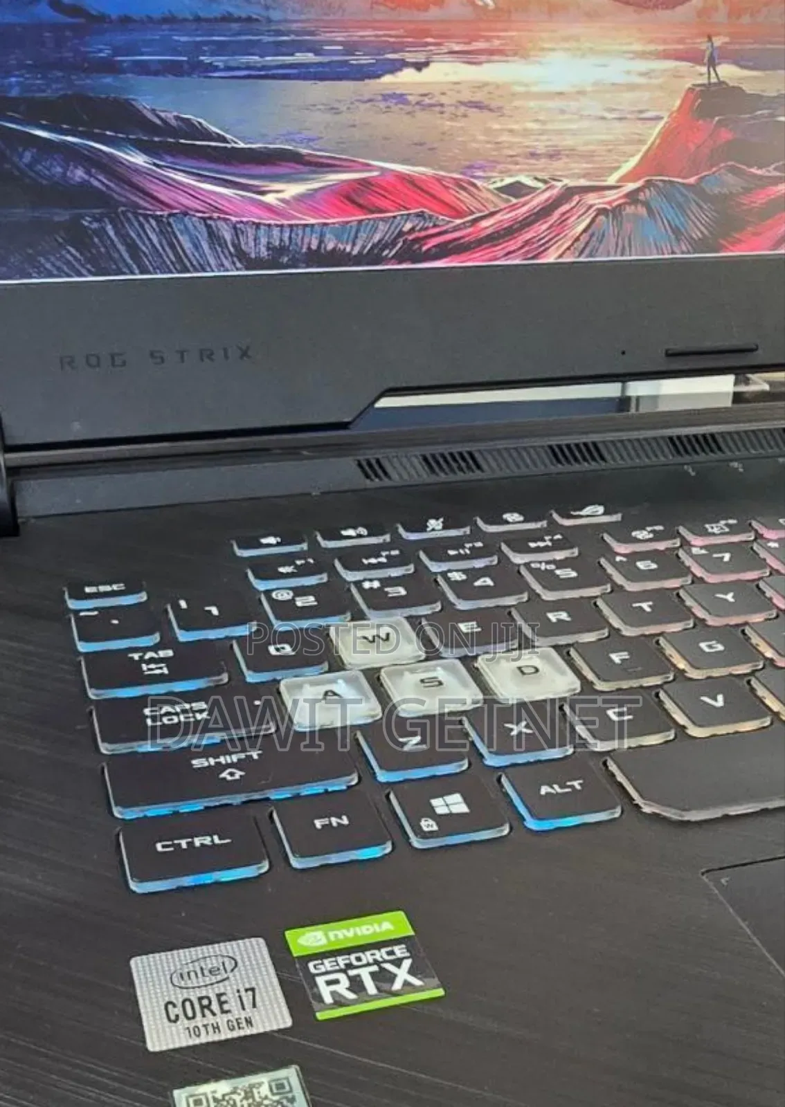 New Laptop Asus ROG Strix G15 16GB Intel Core I7 SSD 1T