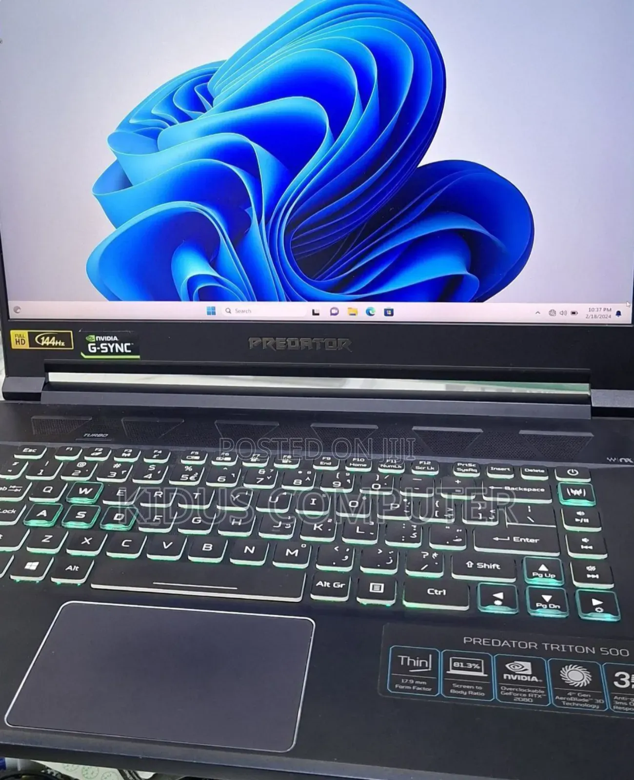 New Laptop Acer Predator Helios Neo 16 16GB Intel Core I7 SSD 1T