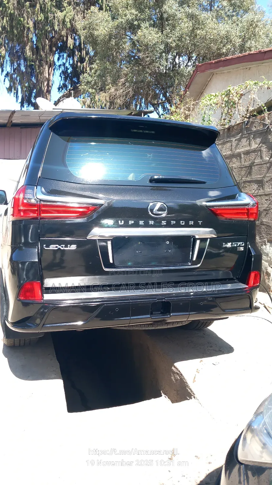 New Lexus LX 2024 Black