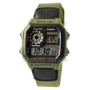 Casio Watch With Cloth Band