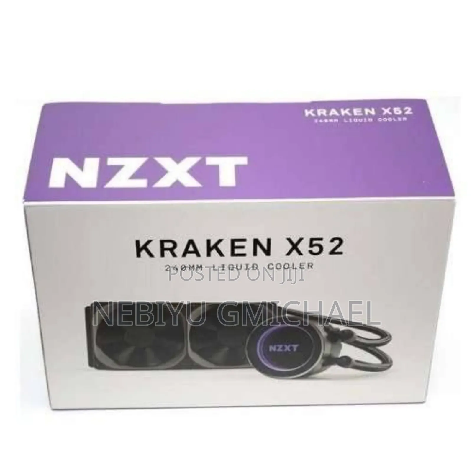NZXT Cpu Cooler (Kraken X52 240mm Liquid Cooler)