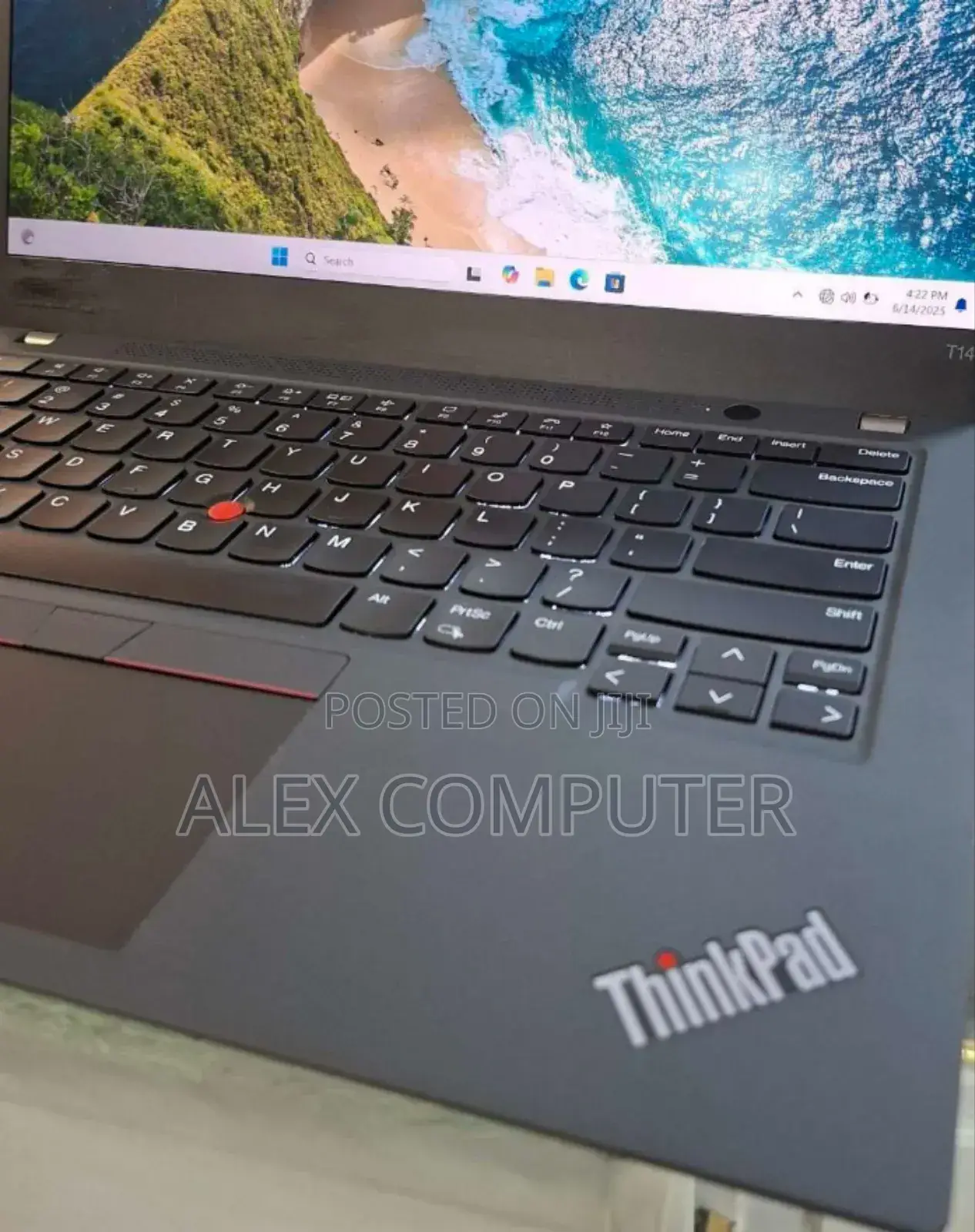 New Laptop Lenovo Thinkpad T14s Gen 2 16GB Intel Core I5 SSD 256GB