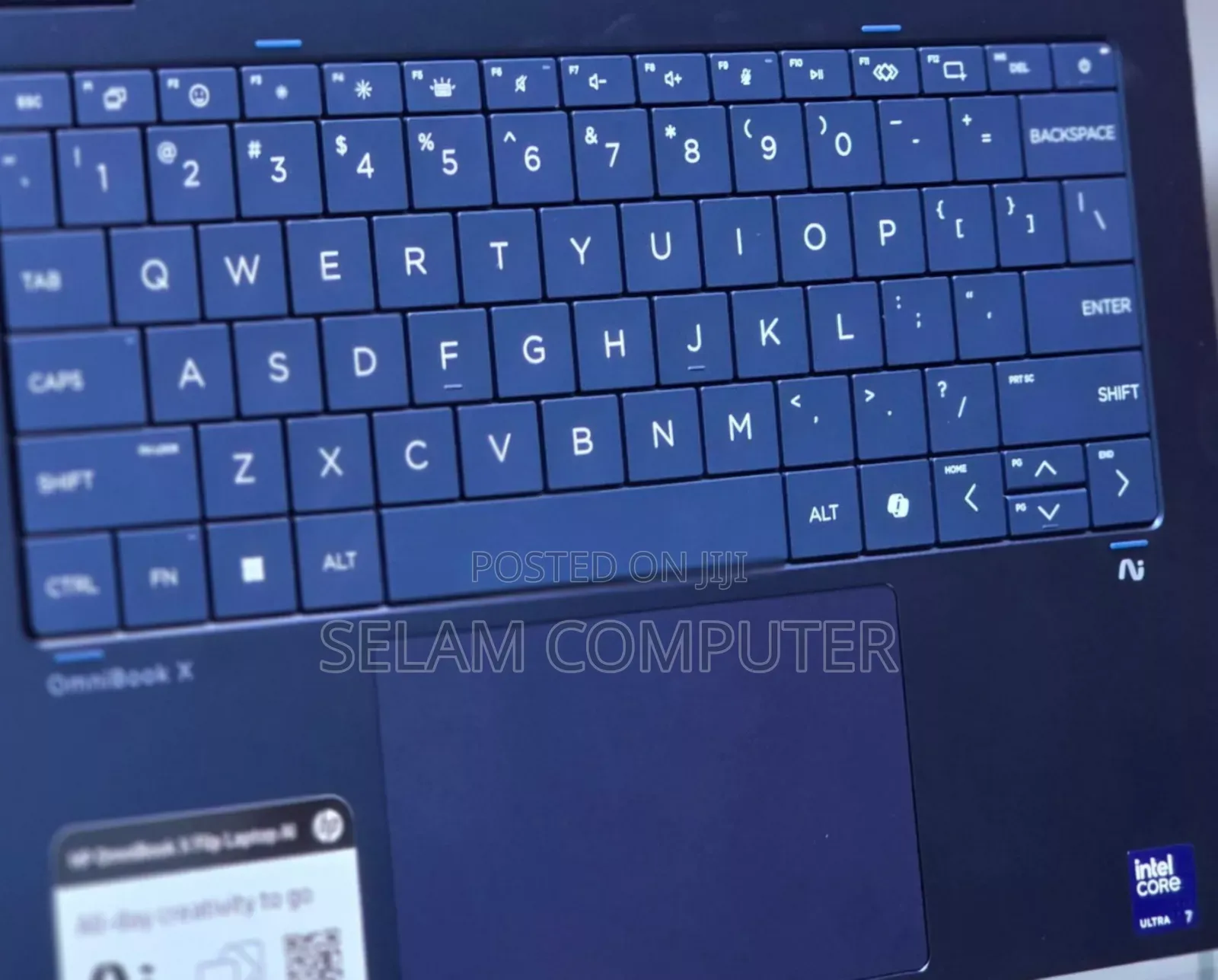 New Laptop HP OmniBook X Flip 16" 16GB Intel Core Ultra 7 SSD 1T