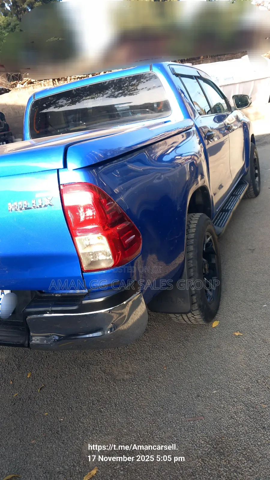 Toyota Hilux 2018 Blue