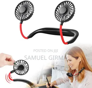 The Wearable Dual Neck Fan