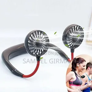 The Wearable Dual Neck Fan