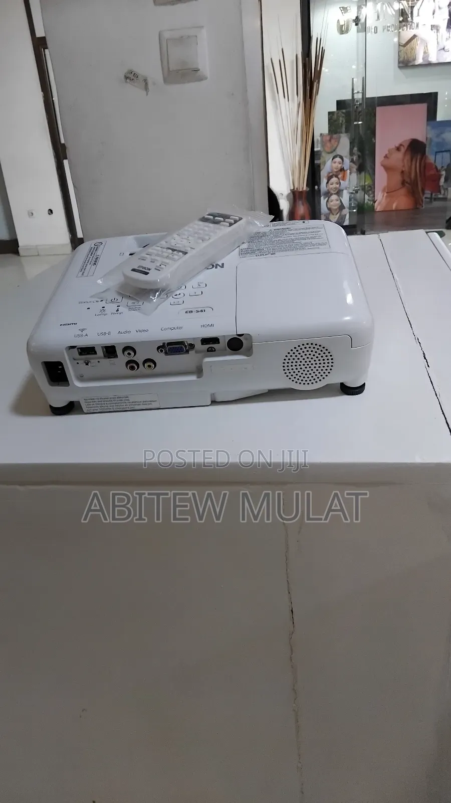 Epson Projector 
Model Name: Eb-S41