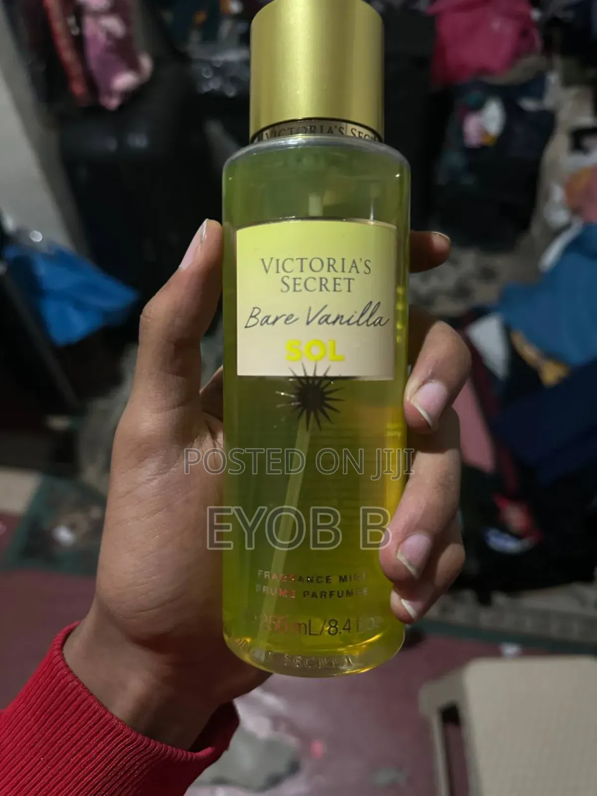Victoria's Secret Bare Vanilla Sol Fragrance Mist Spray