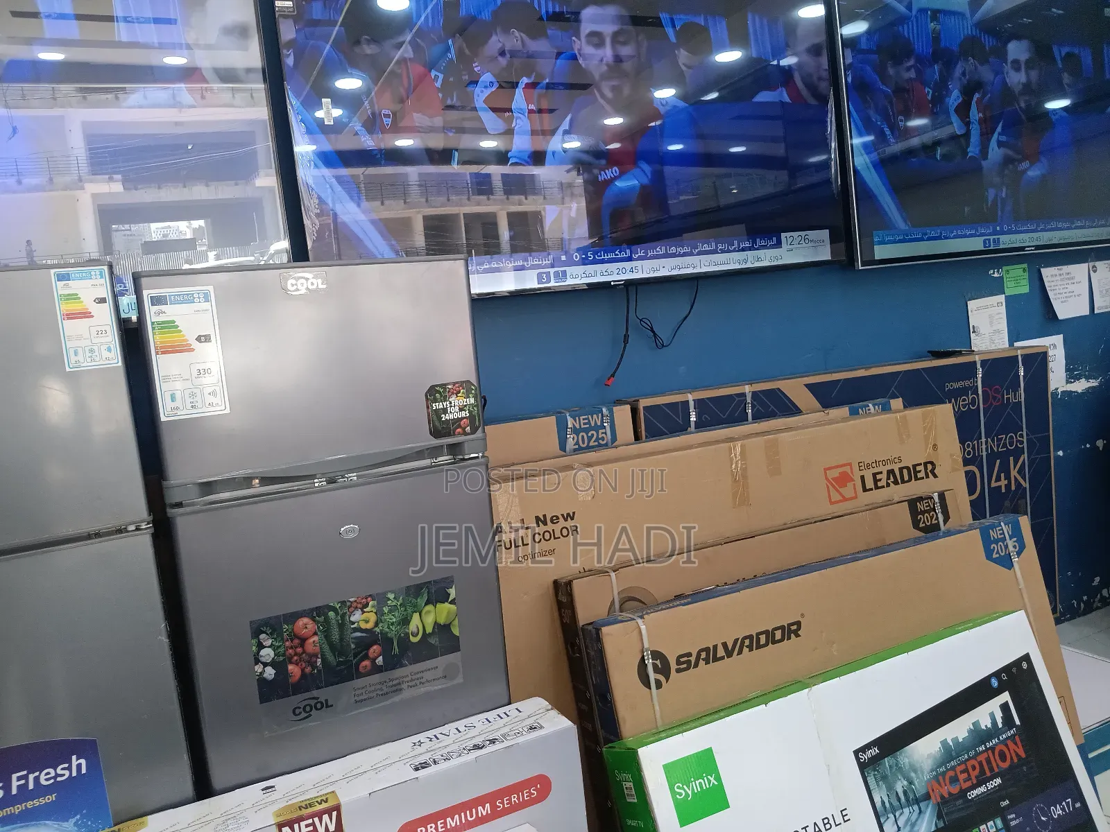 Leader Smart Tv Qled Andraid Doubel Gelass