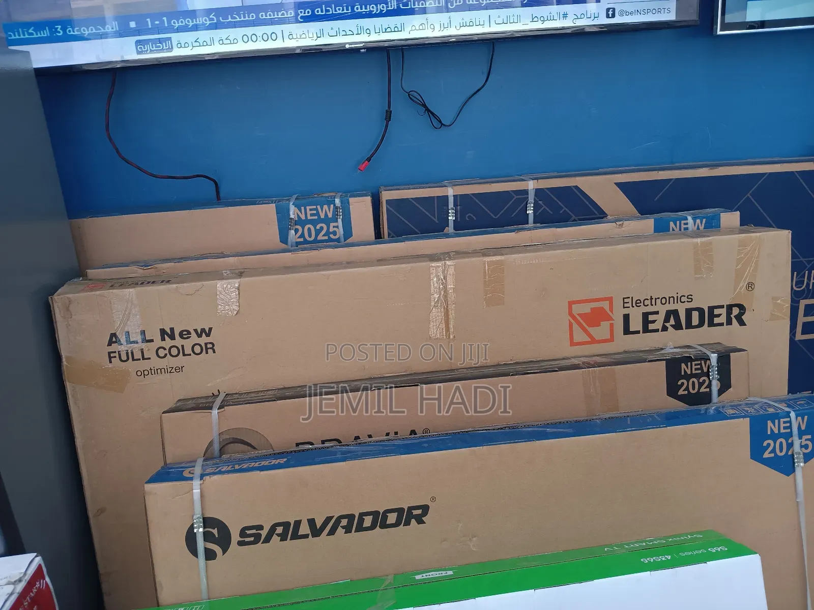 Leader Smart Tv Qled Andraid Doubel Gelass