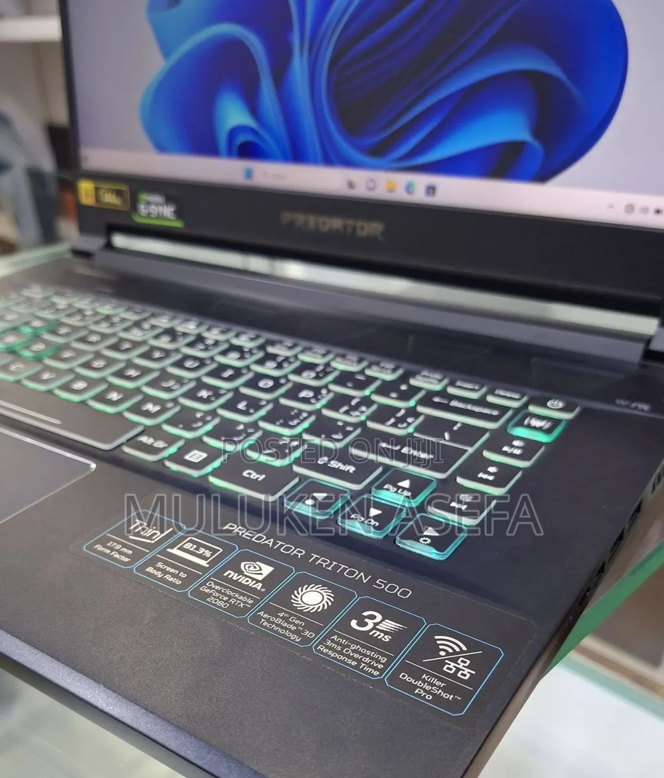 New Laptop Acer Predator 15 16GB Intel Core I7 SSD 1T