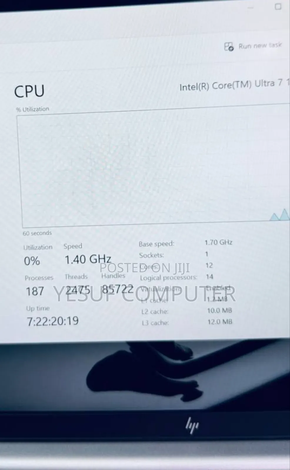 New Laptop HP EliteBook 640 G11 32GB Intel Core Ultra 7 SSD 512GB