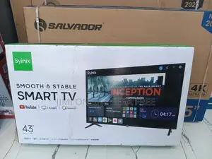 Syinix Smart Tv 43, ,Andraid Frameless New