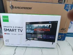 Syinix Smart Tv 43, ,Andraid Frameless New