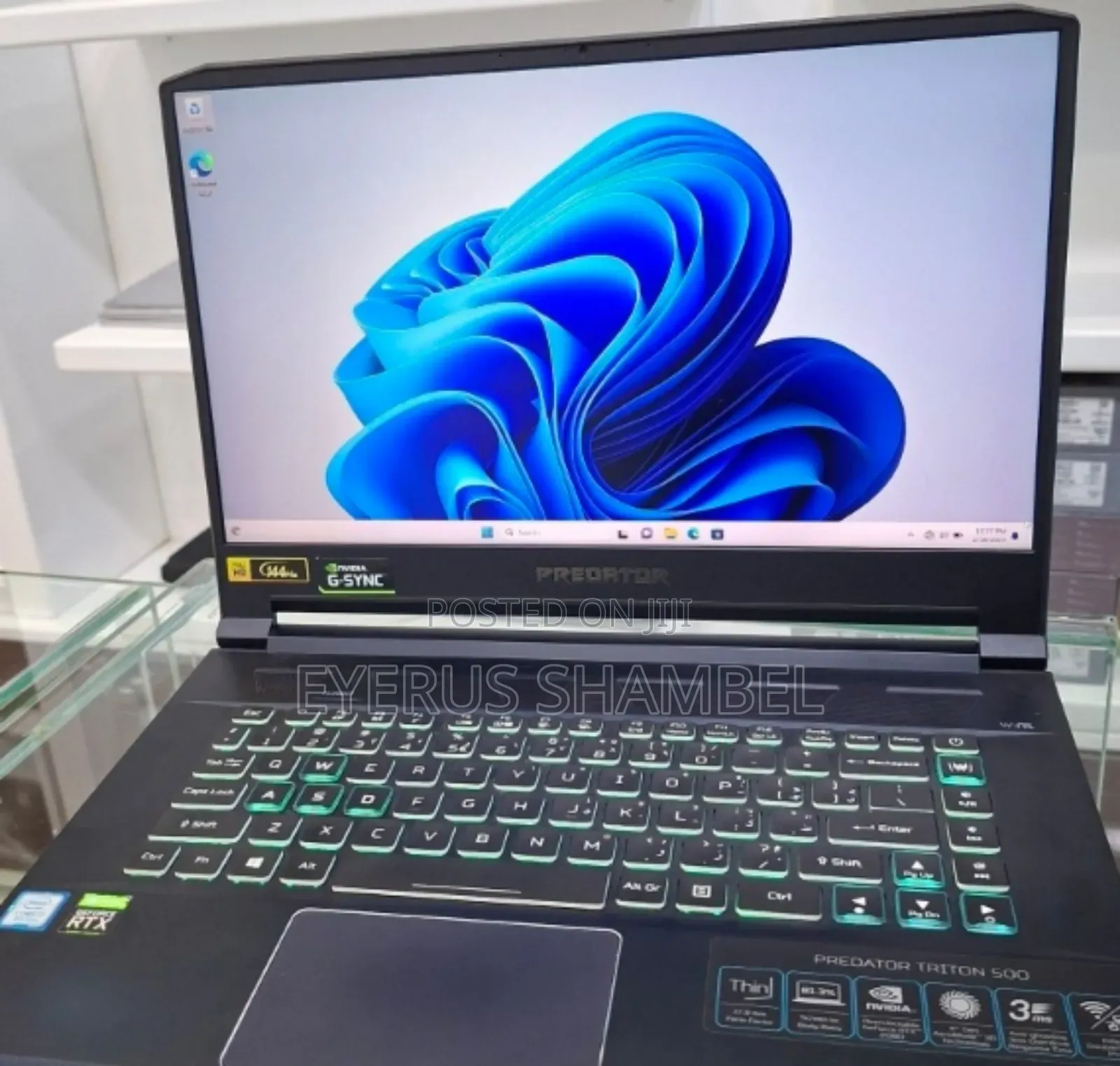 New Laptop Acer Predator 15 16GB Intel Core I7 SSD 1T