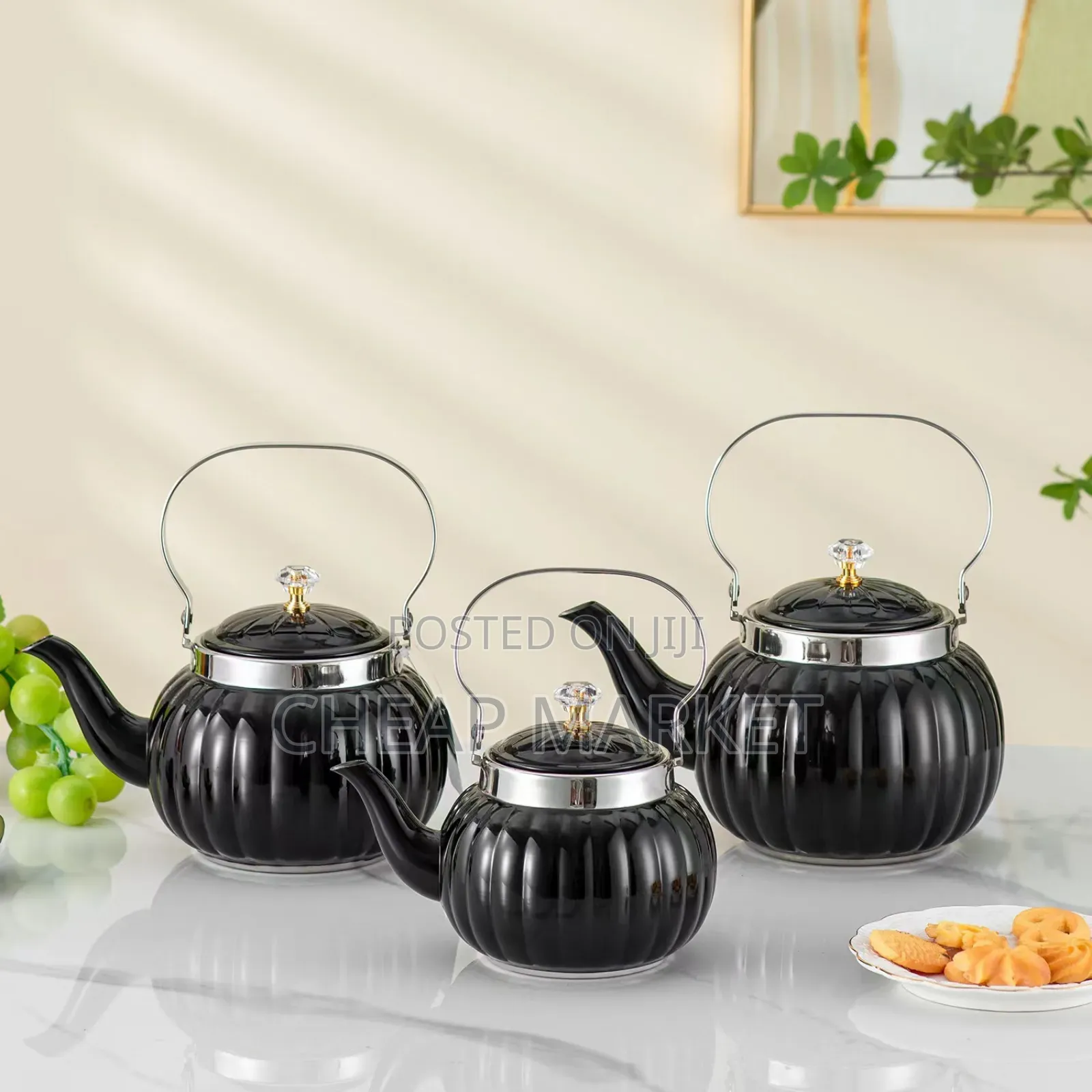 Stainless Steel Whistling Tea Kettle | ማንቆርቆርያ |