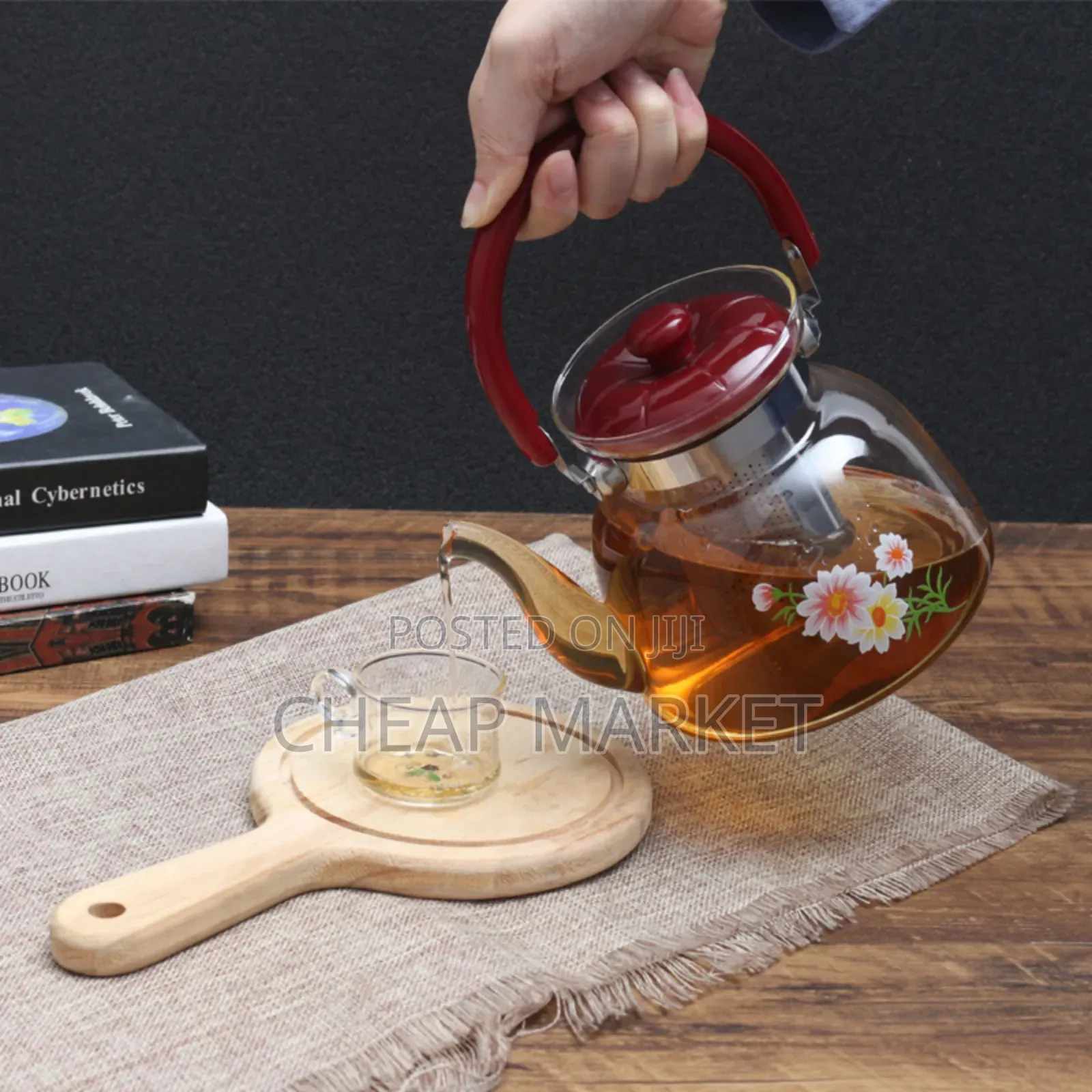 Glass Teapot | የጠርሙስ ሻይ ማፍያ |
