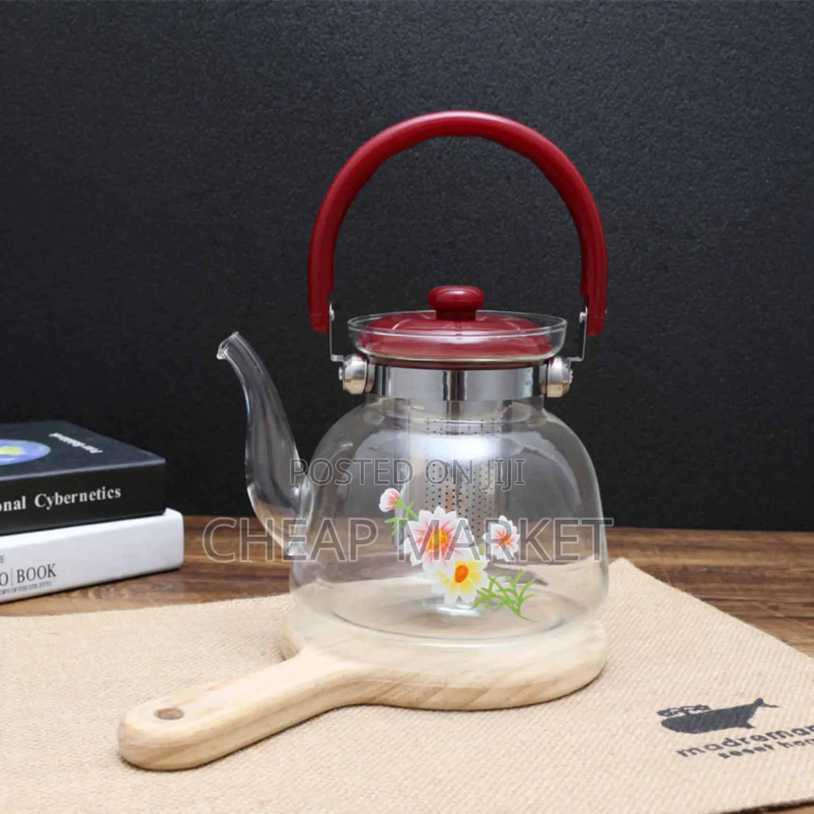 Glass Teapot | የጠርሙስ ሻይ ማፍያ |