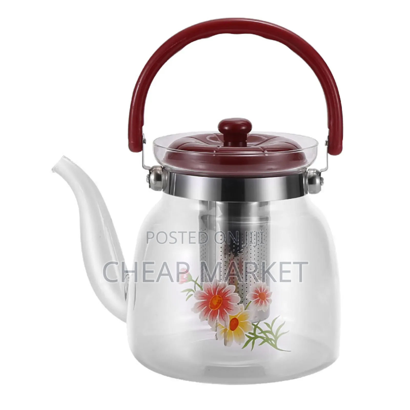 Glass Teapot | የጠርሙስ ሻይ ማፍያ |