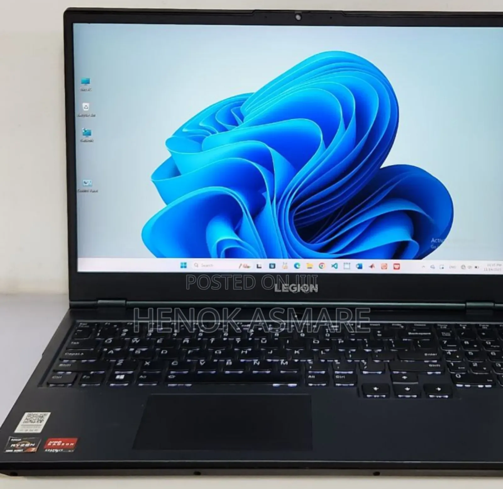 New Laptop Lenovo Legion 7 16GB AMD Ryzen 7 SSD 1T